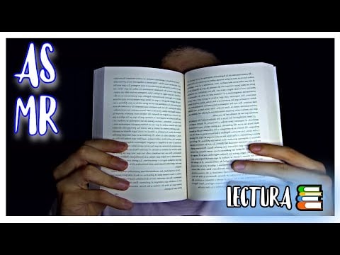 ASMR LECTURA 100% SUSURROS RELAJANTES📚📚📚