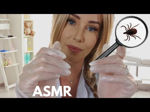 ASMR Lice Check Roleplay Treatment and Removal by Caring School Nurse