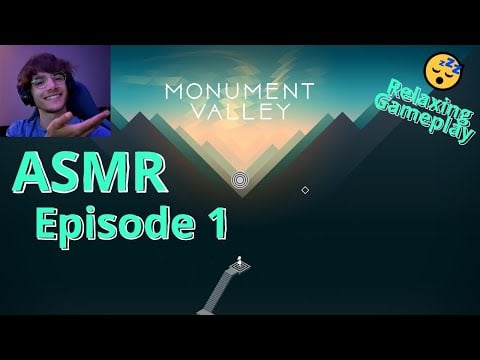 🏵️ ASMR Let's Play 💠 // Monument Valley Ep.1 (chill, relaxing gameplay for sleep, studying, etc.)