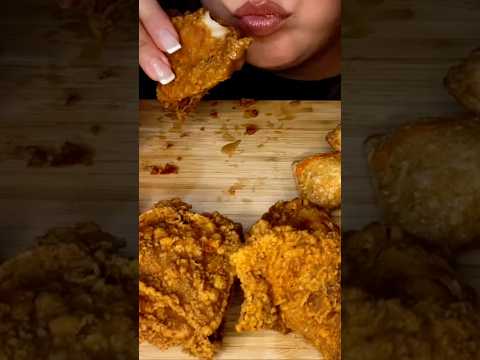 JOLLIBEE FRIED CHICKEN #asmr #chicken #friedchicken #jollibee #food