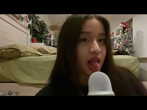 ASMR Mouth Sounds (inaudible whispers, reading, kisses, ect.)