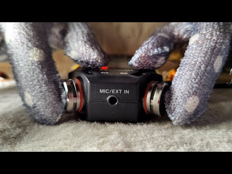 ASMR Testing NEW TRIGGERS on the TASCAM - Tingly Ear Massage and Tapping, Ear Cupping