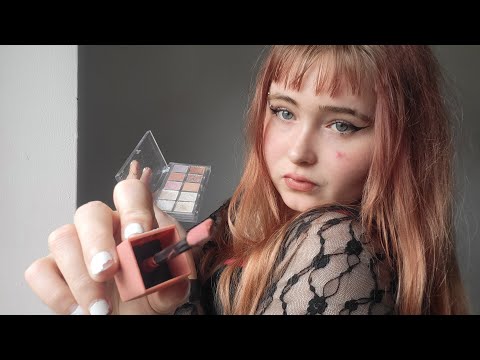 ASMR Girls Girl Touches Up Your Makeup in the Club Bathroom