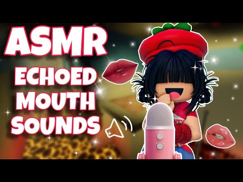 Roblox ASMR ~ ECHOED Mouth Sounds + Mic Brushing!! (VERY TINGLY 💤)