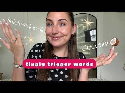 ASMR | Tingly Trigger Words For Relaxation✨