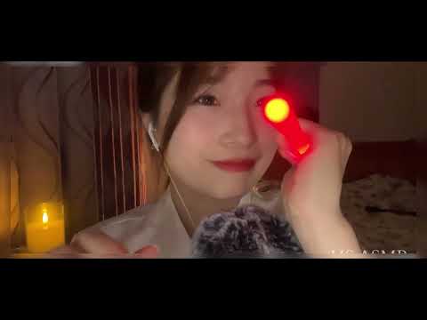 ASMR🎧 | Visual and auditory dual sleep aid. A variety of props trigger sound