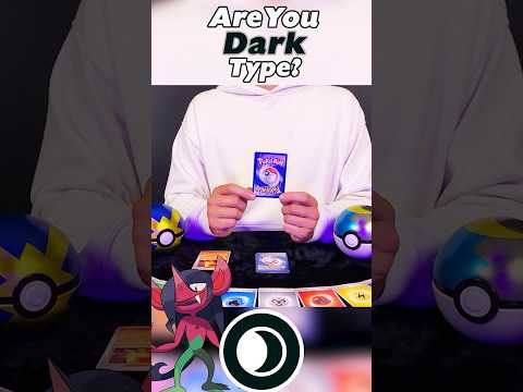 🌙 Are you a Dark Type personality? |  #asmr     #pokemoncards     #personalitytest    #pokemon