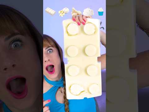 ASMR Emoji White Food Mukbang #shorts