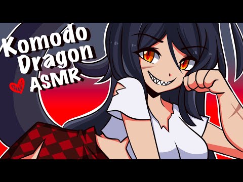 Hide and Seek with A Komodo Dragon ♥ | ASMR Roleplay F4A (monster girl, heartbeat sounds, creepy)