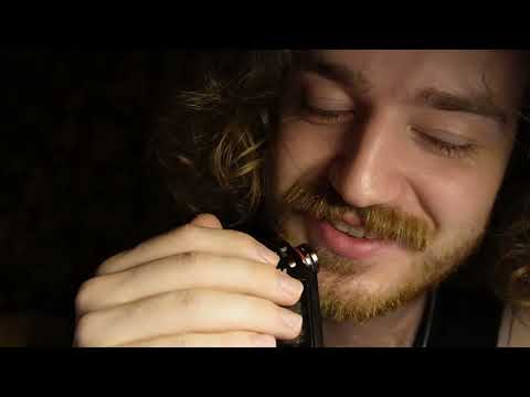 ASMR Very Quiet Whispers & Ear Massaging Sounds (I couldn't think of a creative title)