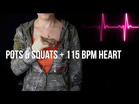 My POTS Heart BIG FAIL | Over 110 BPM Heartbeat With Squats