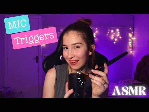 ASMR | GATILHOS NO MICROFONE