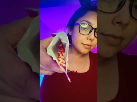 POP ROCKS GUM ASMR | trying crackling popping gum chewing sounds #asmr #bubble