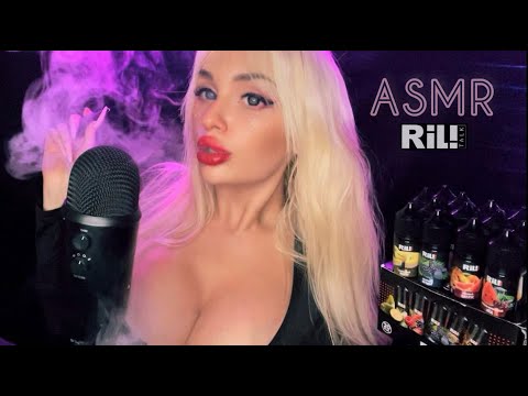 АСМР ПАРОВАЯ ТЕРАПИЯ💨/ ЖИДКОСТИ RIL!TALK / ASMR Steam therapy/ LUXLITE