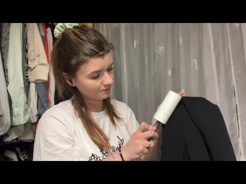 ASMR Personal Shopper Helps You Choose the Perfect Clothes | Measuring, Lint Roller & Writing Sounds