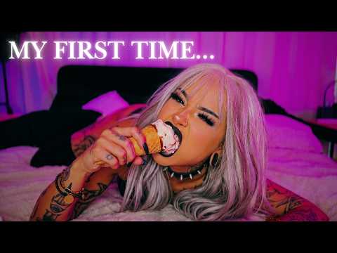 My first time trying ASMR | Get to know me