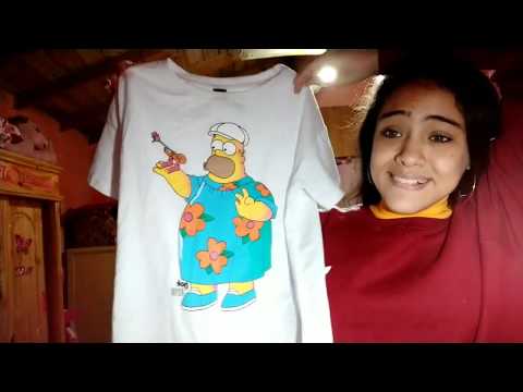 ASMR tipo haul de ropa o algo asi