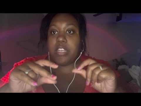 ASMR Repeating my Intro + Finger snapping 