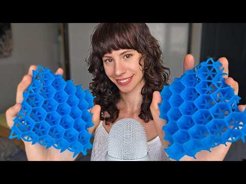 ASMR with Jojo's Blue Honeycomb Trigger💙