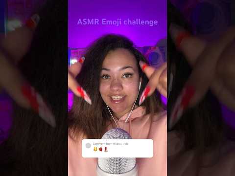 Emoji challenge #asmr #asmrsounds #relax