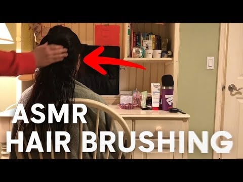ASMR Blow out + Blow Dry + Brushing