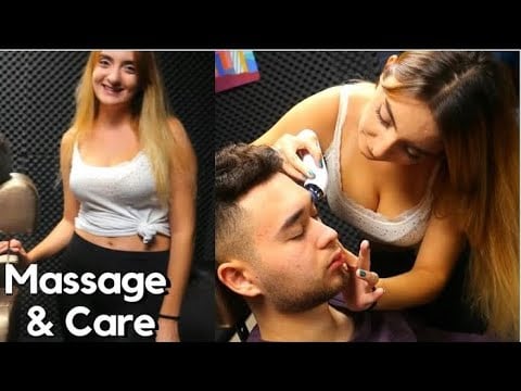 [ASMR]💈 Miss ECE | MASSAGE & CARE is GOOD BEFORE SLEEP
