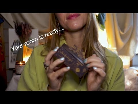 ASMR Checking You Into a Cozy Mountain Hotel 🍂🏔️ | Relaxing Receptionist Roleplay