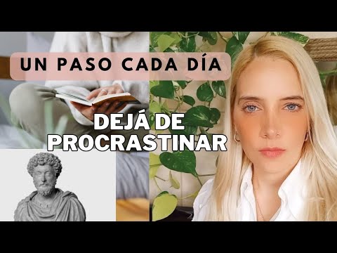 3 hábitos estoicos para DEJAR DE PROCRASTINAR ✅💃 | Florencia In Vogue