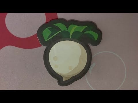 ASMR Tapping On Animal Crossing Turnips Sticky Notes | No Talking