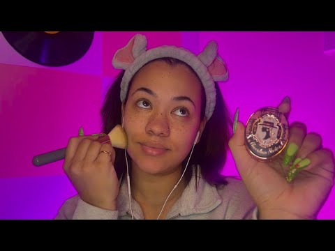 GRWM Doing My Makeup💄 | ASMR