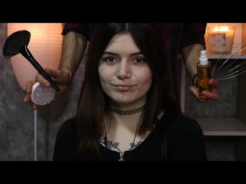 (Magyar ASMR) ♡  A barátom kipróbálja az ASMR-t (rajtam)  ♡