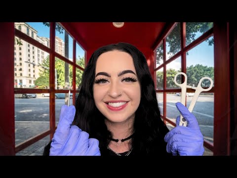 [ASMR] Tiny Booth, Big Tingles! Phone Booth Piercing RP | Soft Spoken