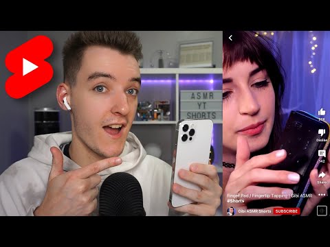 Reacting to ASMR YouTube Shorts!