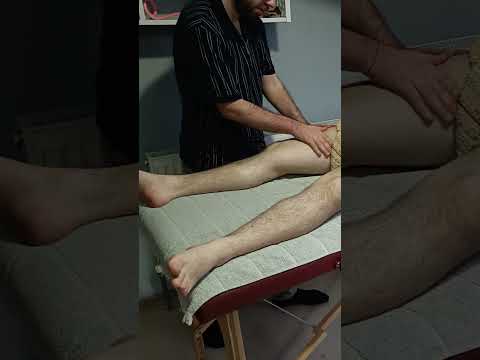 SPORTS ASMR BODY LEG MASSAGE  #massage #easyturkish #relax #chiropractor #challenge #satisfying
