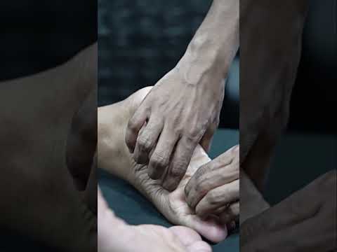 Satisfying ASMR Foot Massage | Watch For Sleep #shorts