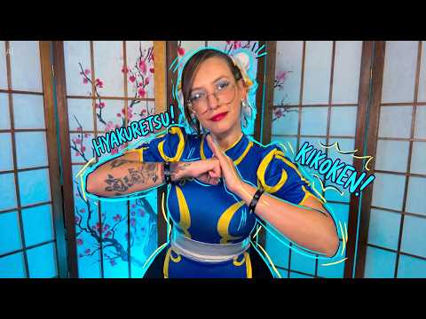 🥋💙 ASMR Roleplay - Chun-Li 💙🥋💪 Sua mente precisa estar tão forte quanto seu corpo. 🧘‍♀️🔥