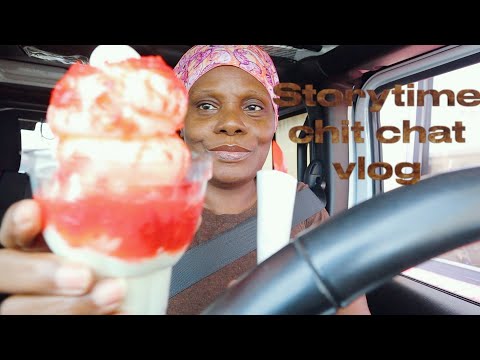 Dairy Queen Strawberry Sundae | September Is Here | Life Updates | Eating Chit Chat Storytime Vlog