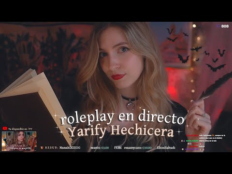 ASMR Yarify HECHICERA | DIRECTO ESPECIAL HALLOWEEN ✨🔴 @YarifyASMR