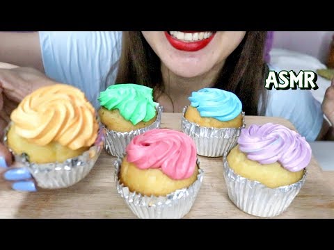 ASMR Cupcake Eating Sounds No Talking