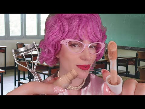 ASMR - Frenchy Does Your Makeup💄 & Nails 💅 (Layered, Personal Attention RP)
