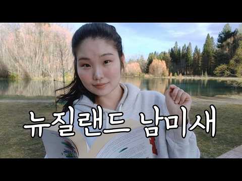 [남미새 asmr] 뉴질랜드 호숫가 남미새 (잭슨을 기다려... 아니 기다리지 않아...)
