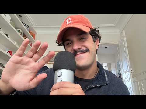 ASMR Clicky Whisper Ramble w/ Hand Movements & Mouth Sounds (for sleep & relaxation)