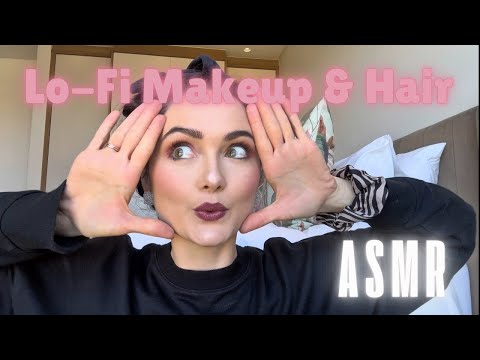 LoFi ASMR | Doing My Makeup & Hair ✨ Relaxing Get Ready With Me
