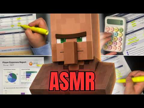 ASMR Minecraft Villager Financial Audit Compilation
