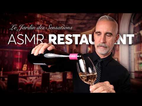 ASMR Fine Dining Restaurant 🍽️🍷 Waiter Roleplay