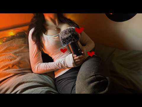 ‿♡ ¿TE PRESTO MI PECHO PARA DORMIR? ♡‿  ASMR HEARTBEAT⭑˚₊
