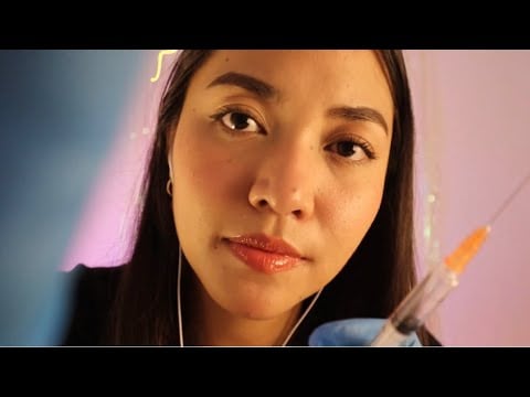 ASMR - beauty clinic botox 💉 roleplay | soft spoken, face touching, latex glove, light (malaysia)