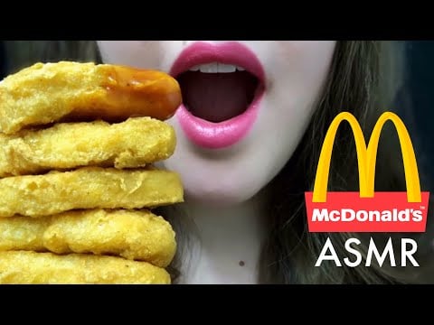 ASMR McDonald’s CHICKEN NUGGETS ~ EXTREMELY Satisfying Eating Sounds!
