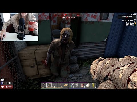 ASMR Zombie Survival Game Gameplay ~7 Days to Die~