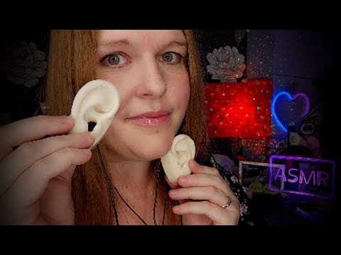 ASMR | Pressed Cupped Mouth Sounds ✧ Ear Digging, Whispering💤
